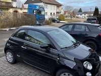 Gebraucht Fiat 500 Lounge 69 PS (50 kW) 2012 Schwarz Kleinwagen