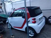 Gebraucht Smart ForTwo Cabrio 71 PS (52 kW) 2015 Weiß Cabrio