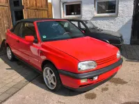Gebraucht VW Golf Cabriolet 75 PS (55 kW) 1997 Rot Cabrio