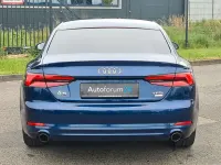 Second-hand Audi A5 Basis 190 CP (139 kW) 2017 Albastru Coupe
