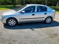 Gebraucht Opel Astra 101 PS (74 kW) 2003 Silber Limousine