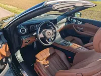 Gebraucht Mercedes E400 AMG line 333 PS (244 kW) 2018 Grün Cabrio