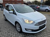 Gebraucht Ford C-MAX Titanium 125 PS (91 kW) 2018 Weiß Van / Kleinbus