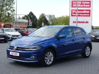 Gebraucht VW Polo Comfortline 95 PS (69 kW) 2018 Blau Kleinwagen