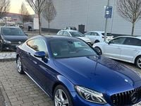 Gebraucht Mercedes C300 AMG line 245 PS (180 kW) 2016 Blau Coupé