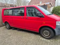 Gebraucht VW Transporter 90 PS (66 kW) 2006 Rot Van