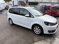 Gebraucht VW Touran Cup 105 PS (77 kW) 2014 Pure white Van / Kleinbus