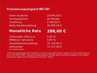 Neu MG HS Luxury 170 PS (125 kW) 2025 Blau SUV