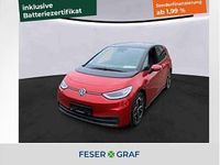 Gebraucht VW ID.3 Pure 110 kW (150 PS) 2022 Rot (kings red metallic schwarz) Kleinwagen