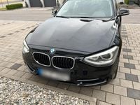 Gebraucht BMW 118 Sport Line 150 PS (110 kW) 2011 Schwarz Kleinwagen