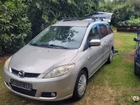 Gebraucht Mazda 5 116 PS (85 kW) 2006 Silber Van / Kleinbus