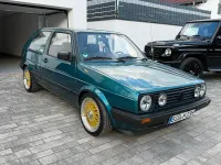 Gebraucht VW Golf 70 PS (51 kW) 1991 Grün Coupé