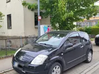 Gebraucht Citroën C2 73 PS (53 kW) 2004 Schwarz Kleinwagen