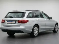 Gebraucht Mercedes C220 Business 194 PS (142 kW) 2019 Iridiumsilber metallic (metallic) Kombi