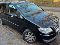 Gebraucht VW Touran 140 PS (102 kW) 2008 Schwarz Van / Kleinbus