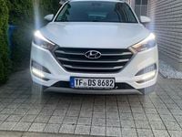 Gebraucht Hyundai Tucson 177 PS (130 kW) 2017 Weiß SUV