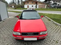 Gebraucht Audi Cabriolet Design 133 PS (97 kW) 1993 Rot Cabrio