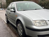 Gebraucht VW Bora 2001 Silber Limousine