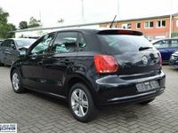 Gebraucht VW Polo Match 69 PS (50 kW) 2013 Schwarz metallic