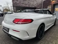 Gebraucht Mercedes C220 AMG line 194 PS (142 kW) 2019 Weiß Cabrio