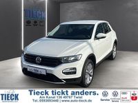 Gebraucht VW T-Roc Style 150 PS (110 kW) 2021 Pure white (weiß) SUV
