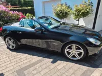 Gebraucht Mercedes SLK200 184 PS (135 kW) 2009 Schwarz Cabrio