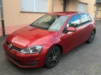 Gebraucht VW Golf VII 105 PS (77 kW) 2013 Rot Kleinwagen