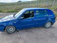 Brugt VW Golf III 75 HK (55 kW) 1997 Blå Hatchback