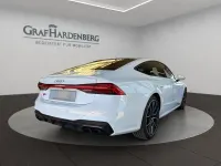 Gebraucht Audi S7 Sportback Sport 344 PS (253 kW) 2022 Gletscherweiß metallic Kleinwagen