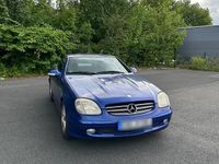 Gebraucht Mercedes SLK230 193 PS (141 kW) 2001 Blau Cabrio