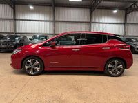 Gebraucht Nissan Leaf 110 kW (150 PS) 2019 Rot Kleinwagen
