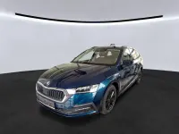 Gebraucht Skoda Octavia Clever 150 PS (110 kW) 2021 Lavablau metallic Kombi