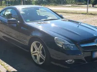 Gebraucht Mercedes SL280 231 PS (169 kW) 2009 Blau Cabrio