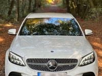 Gebraucht Mercedes C300 AMG 258 PS (189 kW) 2019 Weiß Kombi