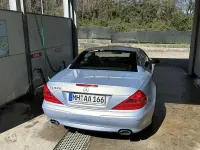 Gebraucht Mercedes SL500 306 PS (225 kW) 2002 Blau Cabrio