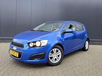 Gebraucht Chevrolet Aveo LT 86 PS (63 kW) 2013 Blau Kleinwagen