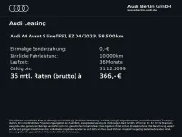 Gebraucht Audi A4 S-Line 150 PS (110 kW) 2023 Ibisweiß Kombi