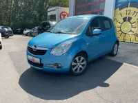 Gebraucht Opel Agila Edition 86 PS (63 kW) 2008 Blau Kleinwagen