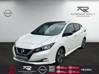 Gebraucht Nissan Leaf N-Connecta 110 kW (150 PS) 2019 Pearl white pearleffekt/dach black met Kleinwagen
