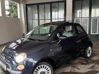 Gebraucht Fiat 500 Pop 69 PS (50 kW) 2008 Blau Kleinwagen
