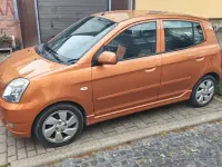 Gebraucht Kia Picanto EX 65 PS (47 kW) 2007 Orange Kleinwagen