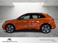 gebraucht Audi Q3 35 TDI S line S-tronic LED Navi ACC AHK Alcantara Optik schwarz