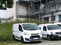 Gebraucht Ford Transit 125 PS (91 kW) 2012 Weiß Van / Kleinbus