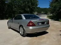 Gebraucht Mercedes SLK230 197 PS (144 kW) 2002 Silber Cabrio