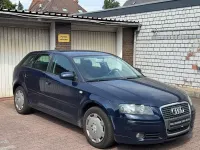Gebraucht Audi A3 Sportback Attraction 116 PS (85 kW) 2008 Blau Kleinwagen