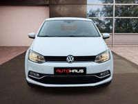 Gebraucht VW Polo Highline 90 PS (66 kW) 2015 Weiß Kleinwagen