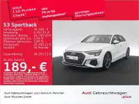 Gebraucht Audi S3 Sport 310 PS (228 kW) 2023 Gletscherweiß metallic Limousine