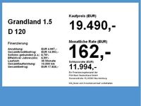 gebraucht Opel Grandland X 1.5 D 120 Jahre FLA LM Navi KlimaA