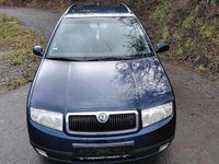 Gebraucht Skoda Fabia 75 PS (55 kW) 2002 Blau Kombi