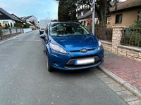 Gebraucht Ford Fiesta 80 PS (58 kW) 2009 Blau Kleinwagen